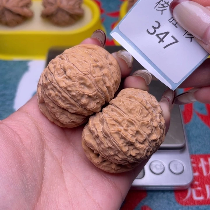 把件文玩核桃南瓜墩43347