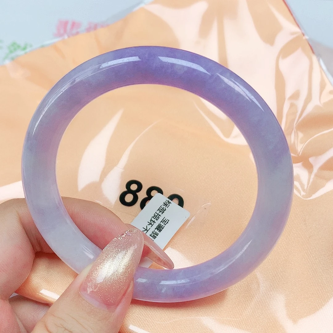 翡翠未镶嵌手镯抖音880