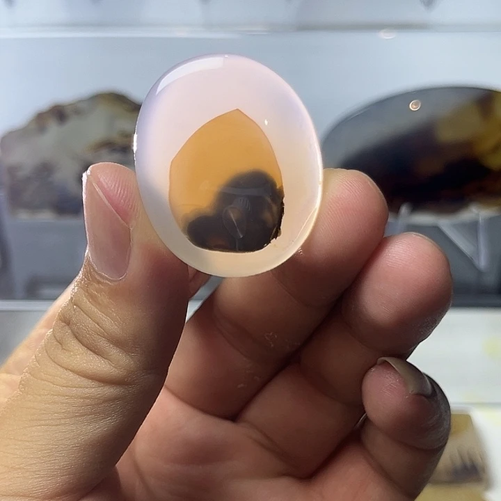 玛瑙/玉髓未镶嵌吊坠(不含链)