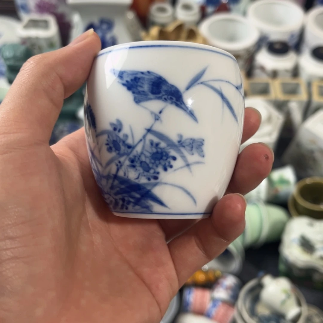 摆件汐*景德镇陶瓷杯子