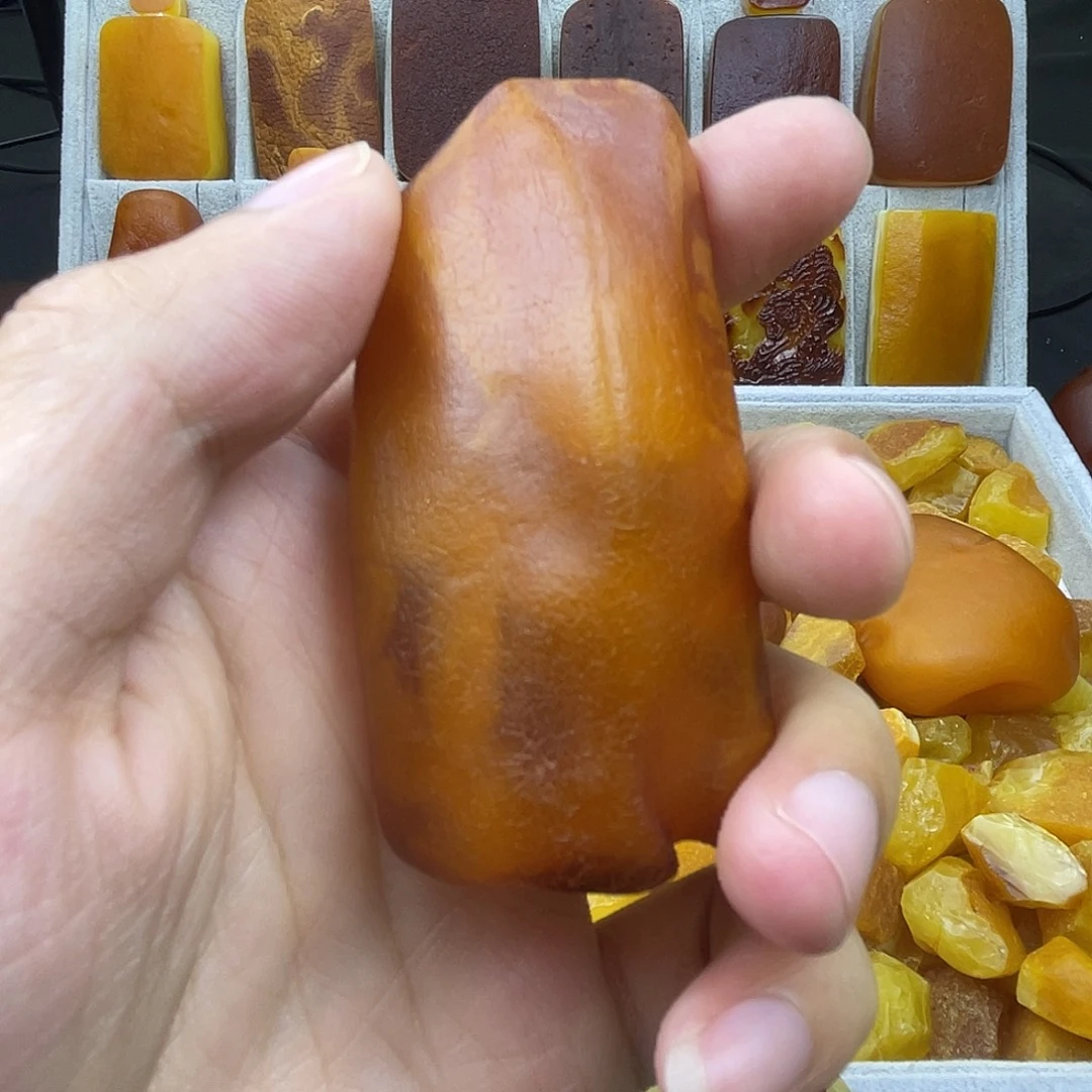 定制蜜蜡未镶嵌天然蜜蜡