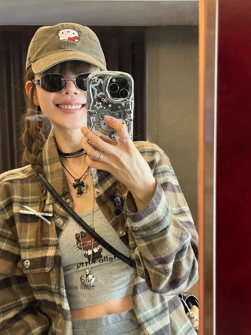 赛琳同款金属墨镜！太city了