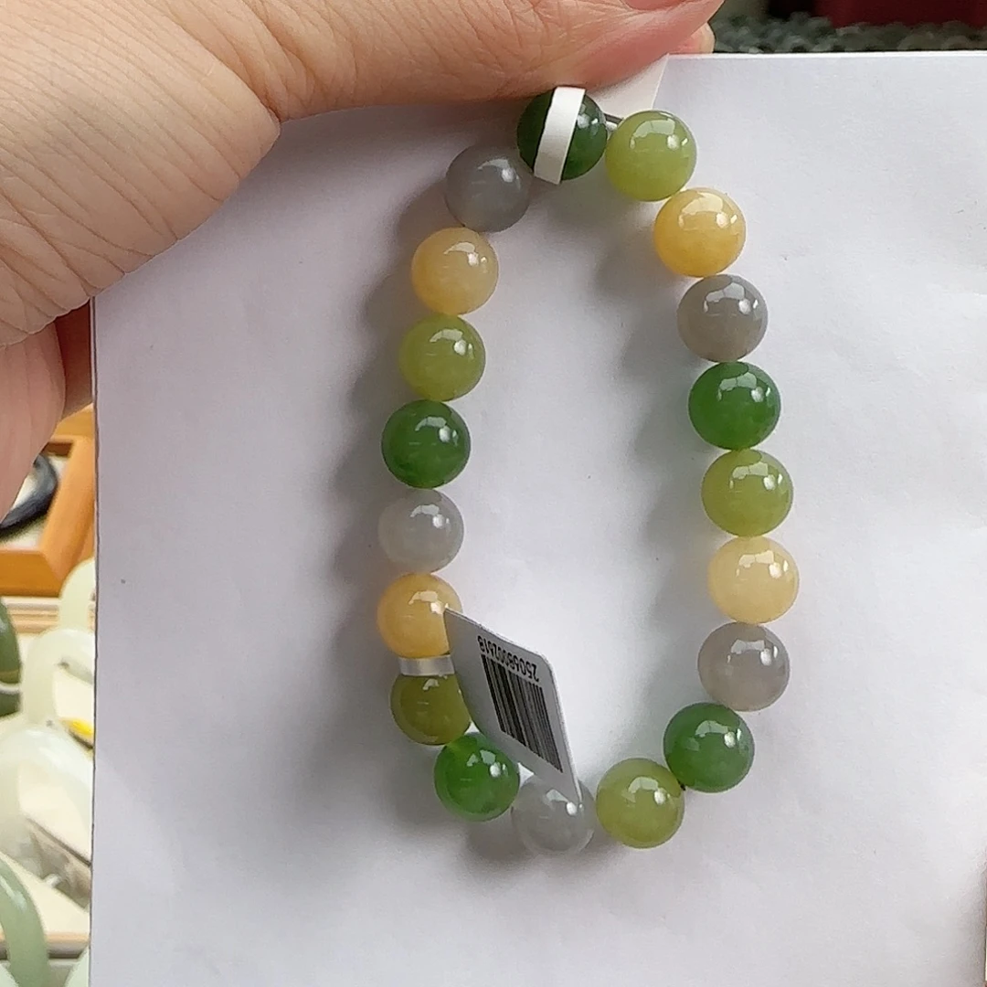 张***张和田玉未镶嵌手链