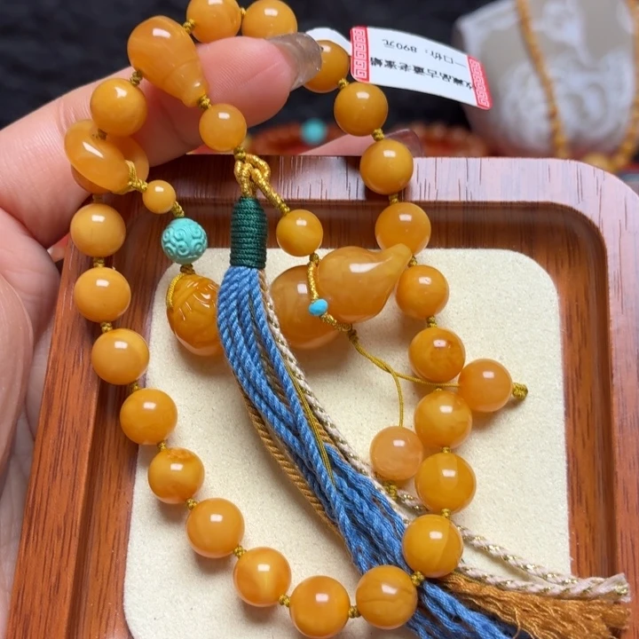 蜜蜡未镶嵌手链手串