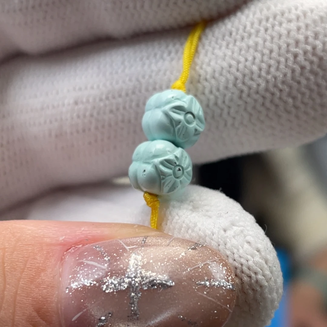 绿松石未镶嵌挂件