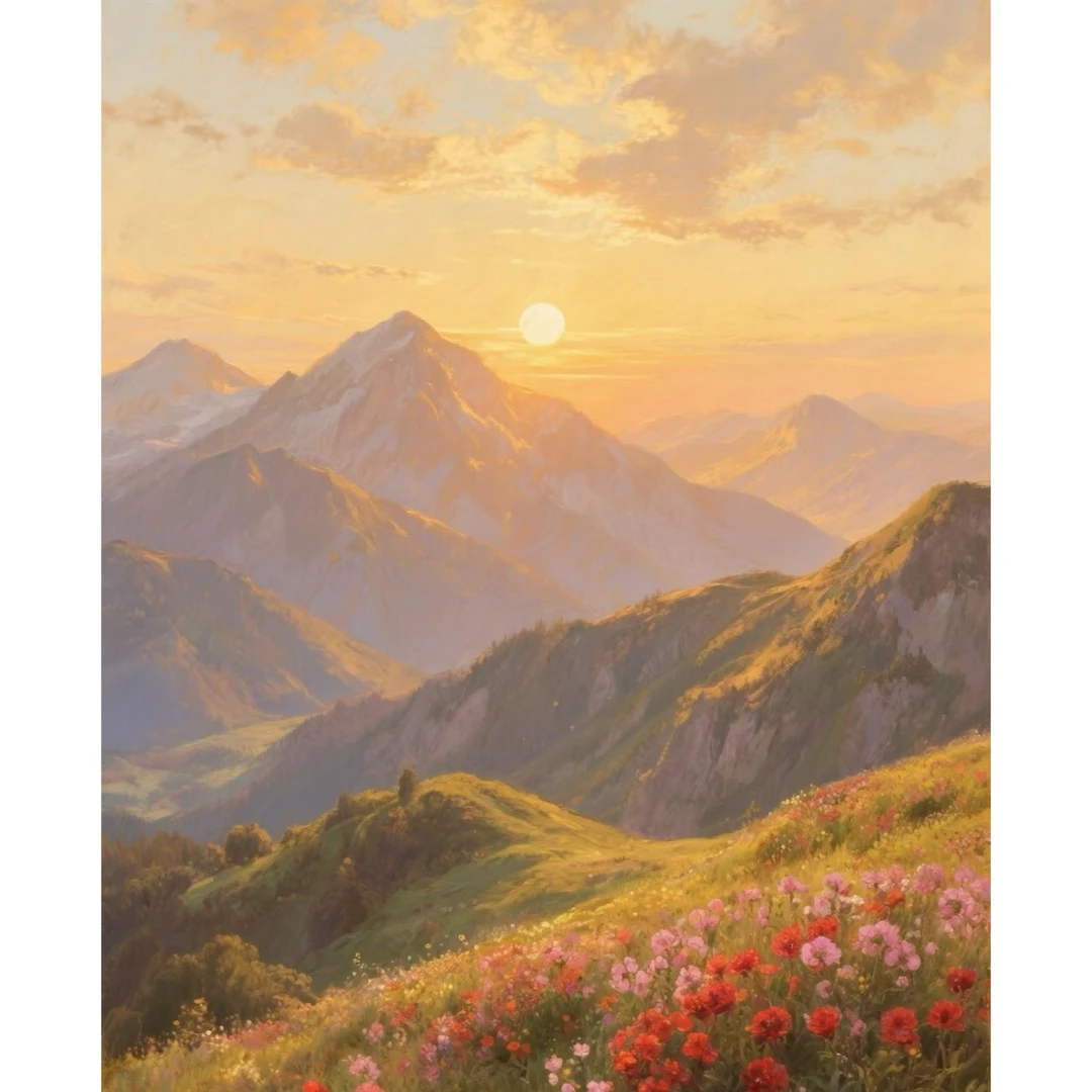 70x140纯手绘油画家居装饰画