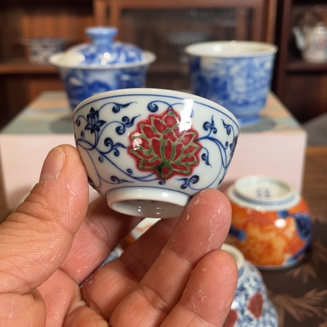 景德镇和然窑一口杯