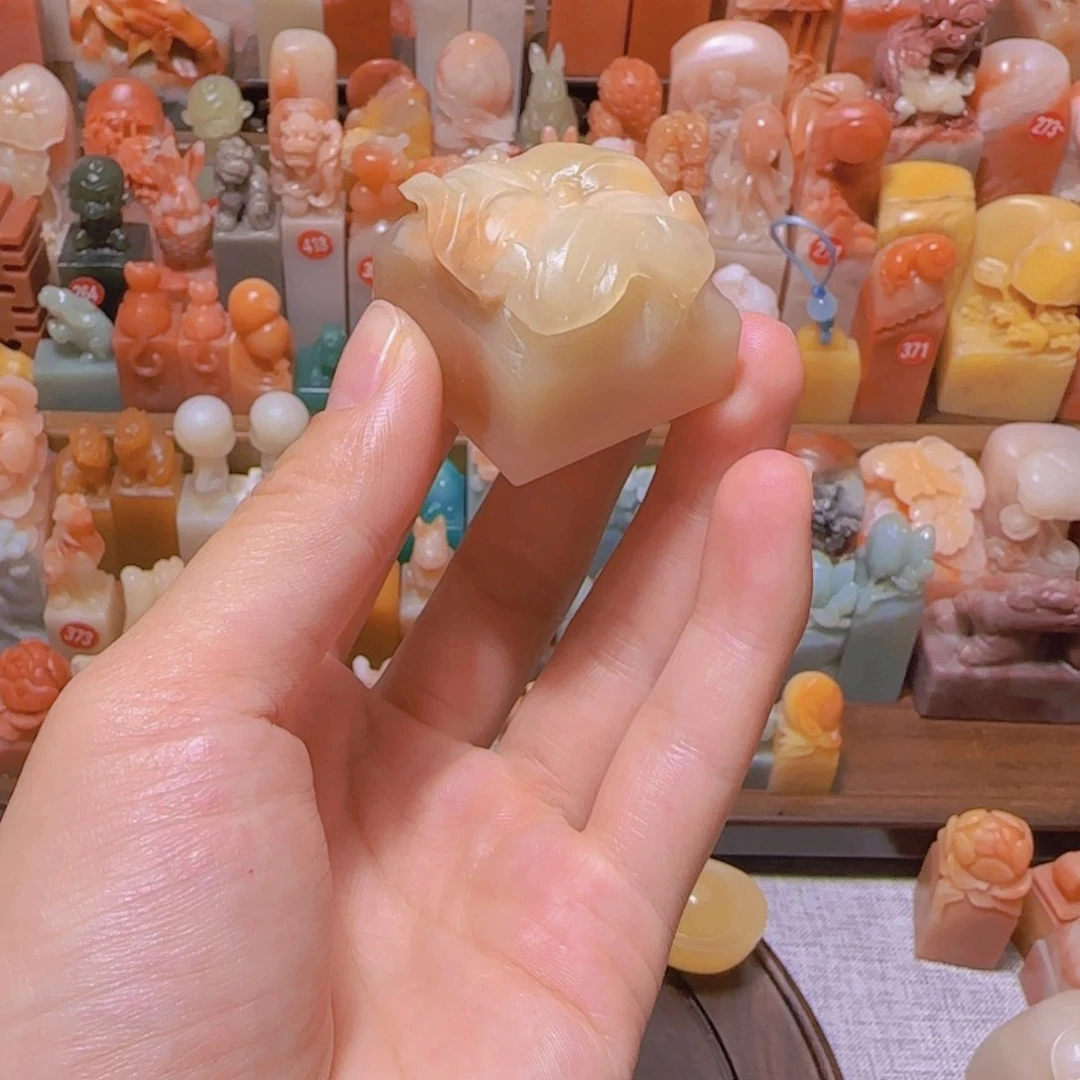 寿山石印石篆刻作品