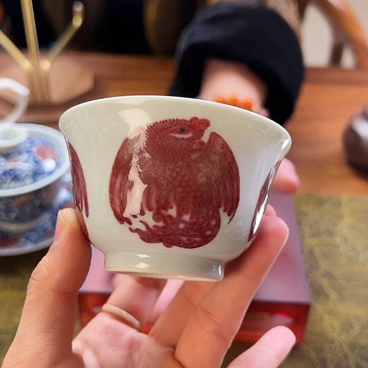 微瑕臻玉古坊原矿孔雀石釉里红