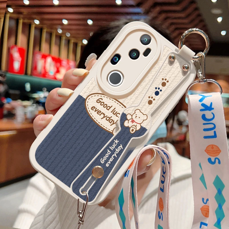 适用vivos20手机壳s20pro斜挎挂绳新款全包保护套防摔硅胶软壳女