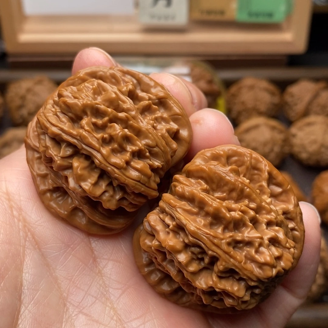 把件文玩核桃四座楼43