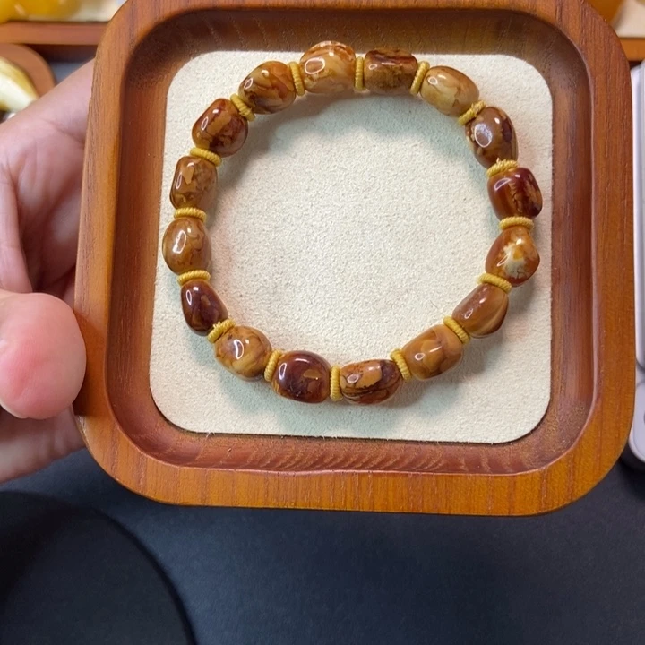 琥珀银S925镶嵌珠宝奇石