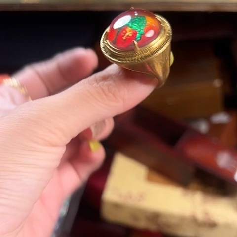 吊坠滴血莲花菩提