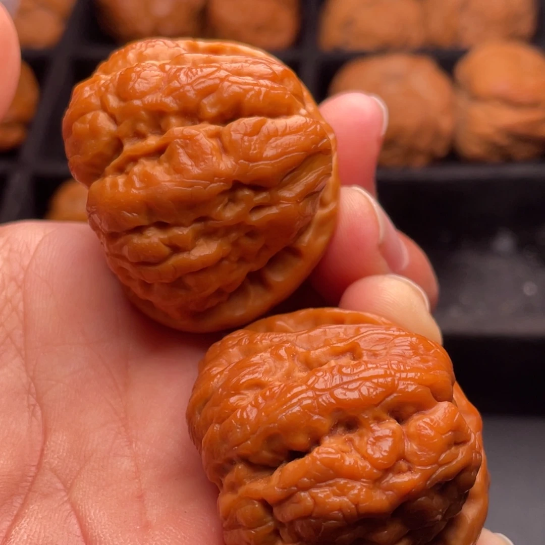 文玩核桃把件秦岭山脉