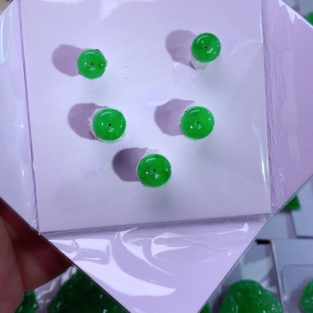颈饰未镶嵌翡翠天然翡翠