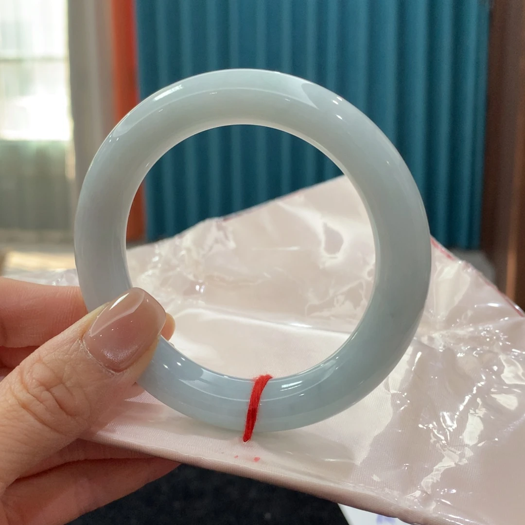 未镶嵌手镯翡翠完美者慎拍 圈口56.2