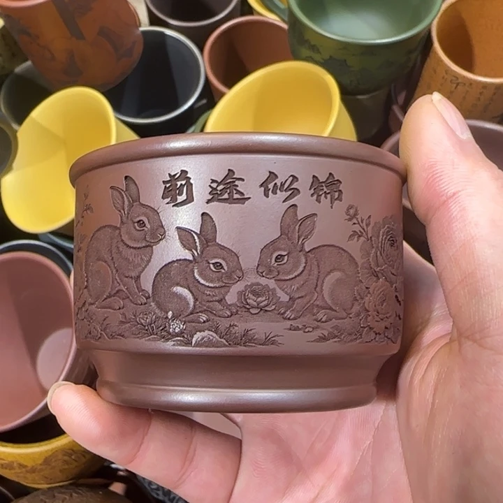 茶杯紫砂全手工制作工艺