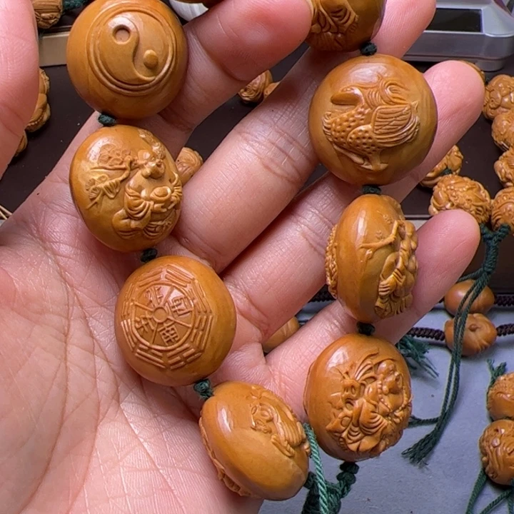 孙***波橄榄核手串/手链橄榄核