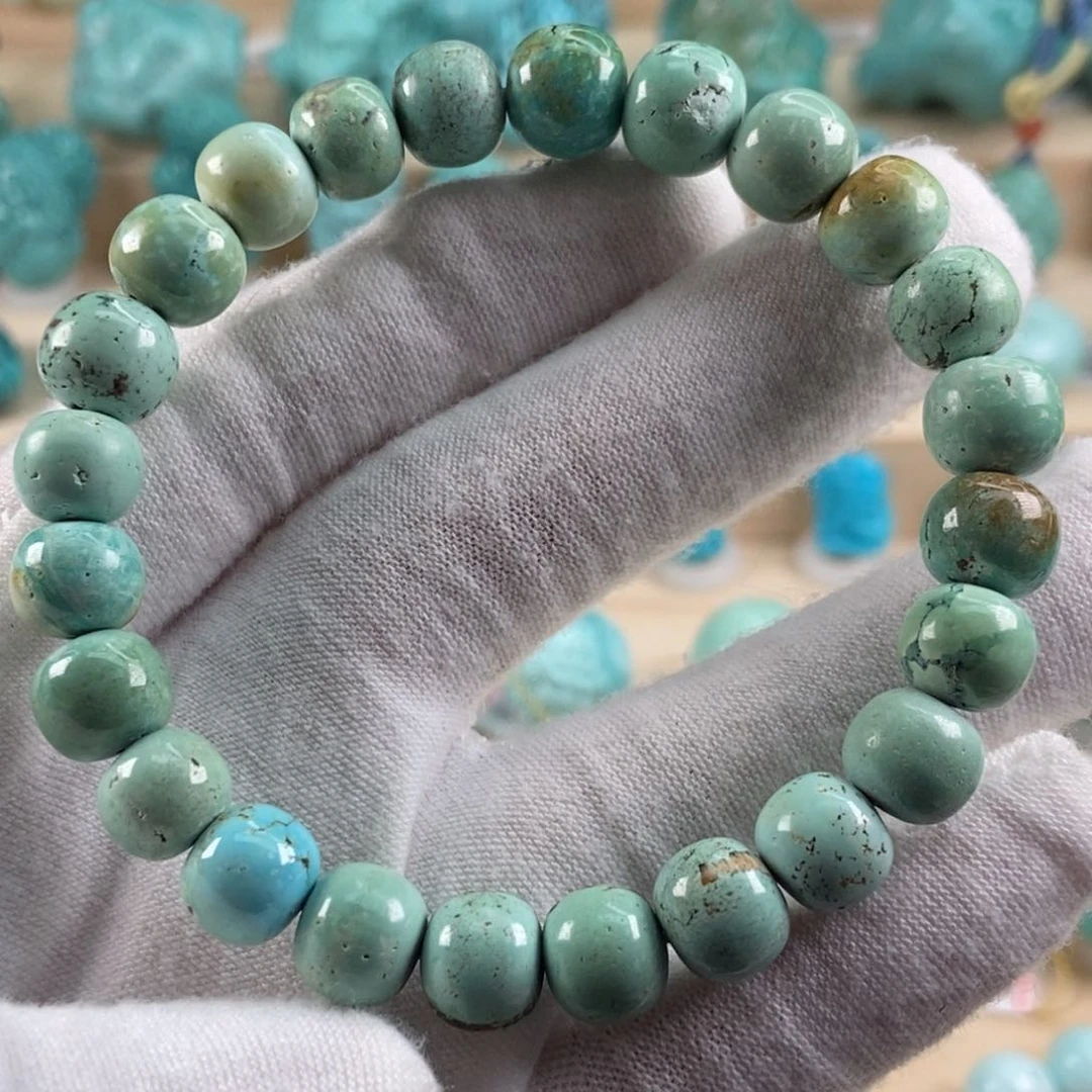 绿松石珠宝奇石未镶嵌