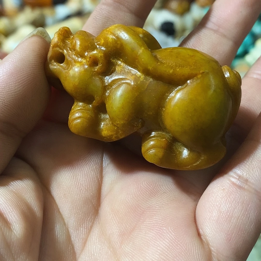 和田玉（糖玉）未镶嵌挂件