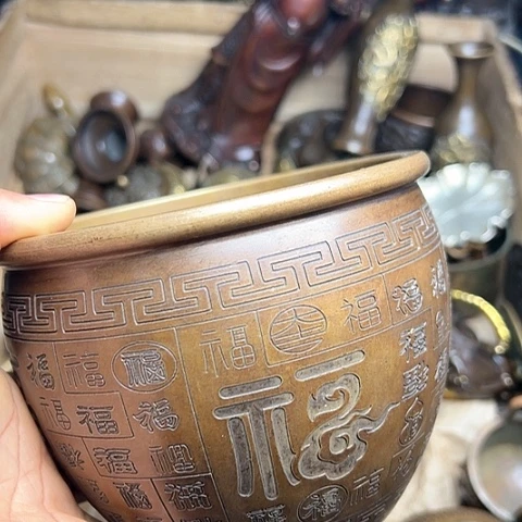 铜制文玩把玩物件