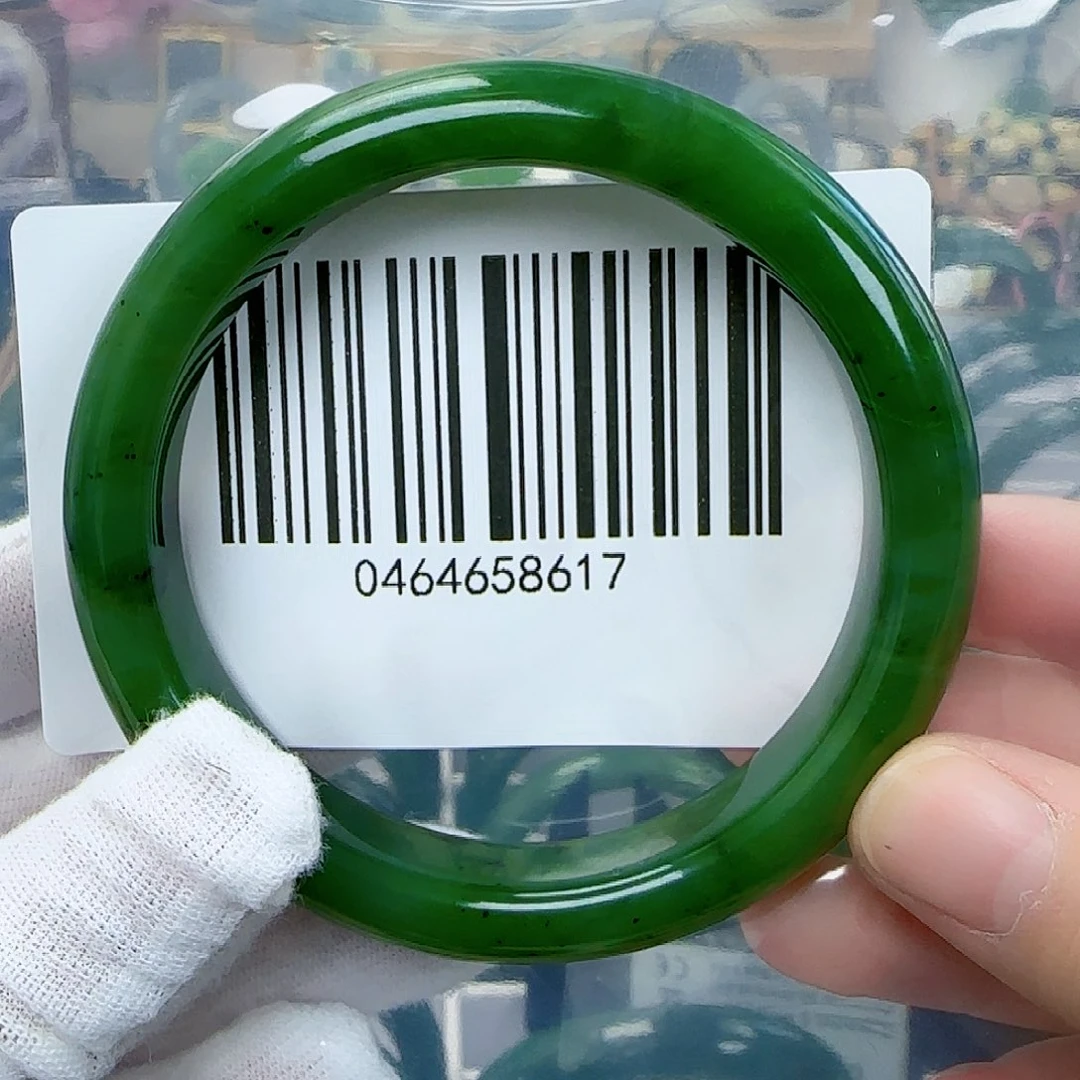 和田玉（碧玉）手镯未镶嵌59