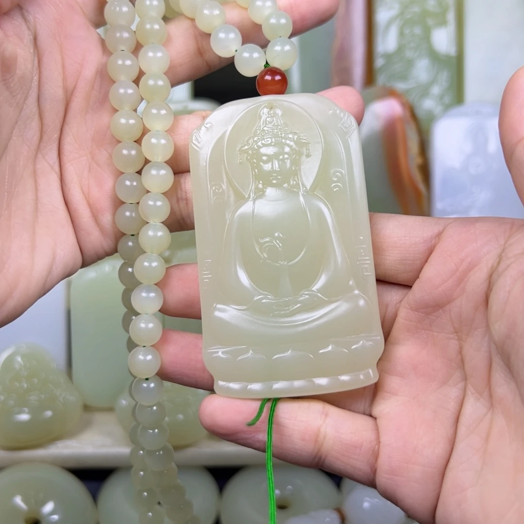 永***喜新疆昆仑山料观音