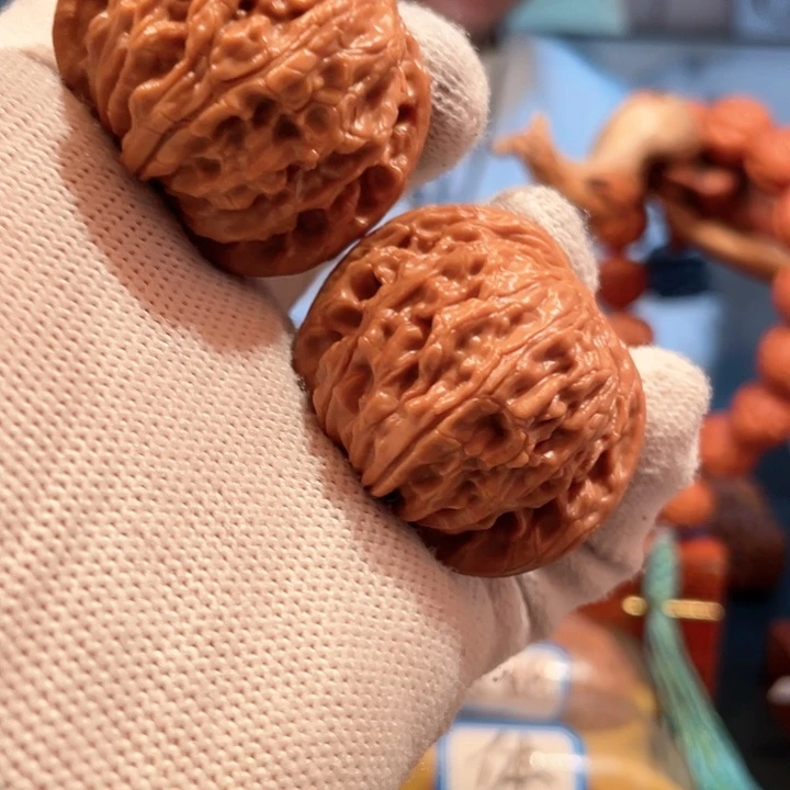 文玩核桃把件w***?41磨盘全品