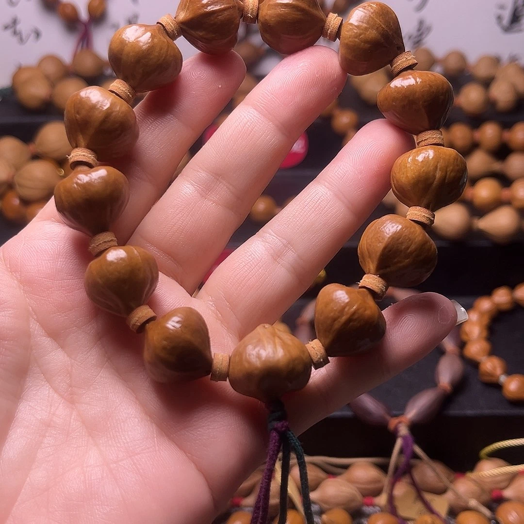 橄榄核手串梅林蒜头18.16