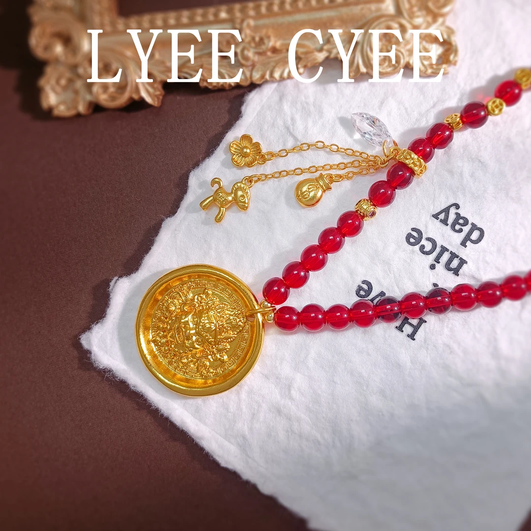 铜合金合成锆石项链 WRSS-001963【马上来钱花】项链简约时尚经典