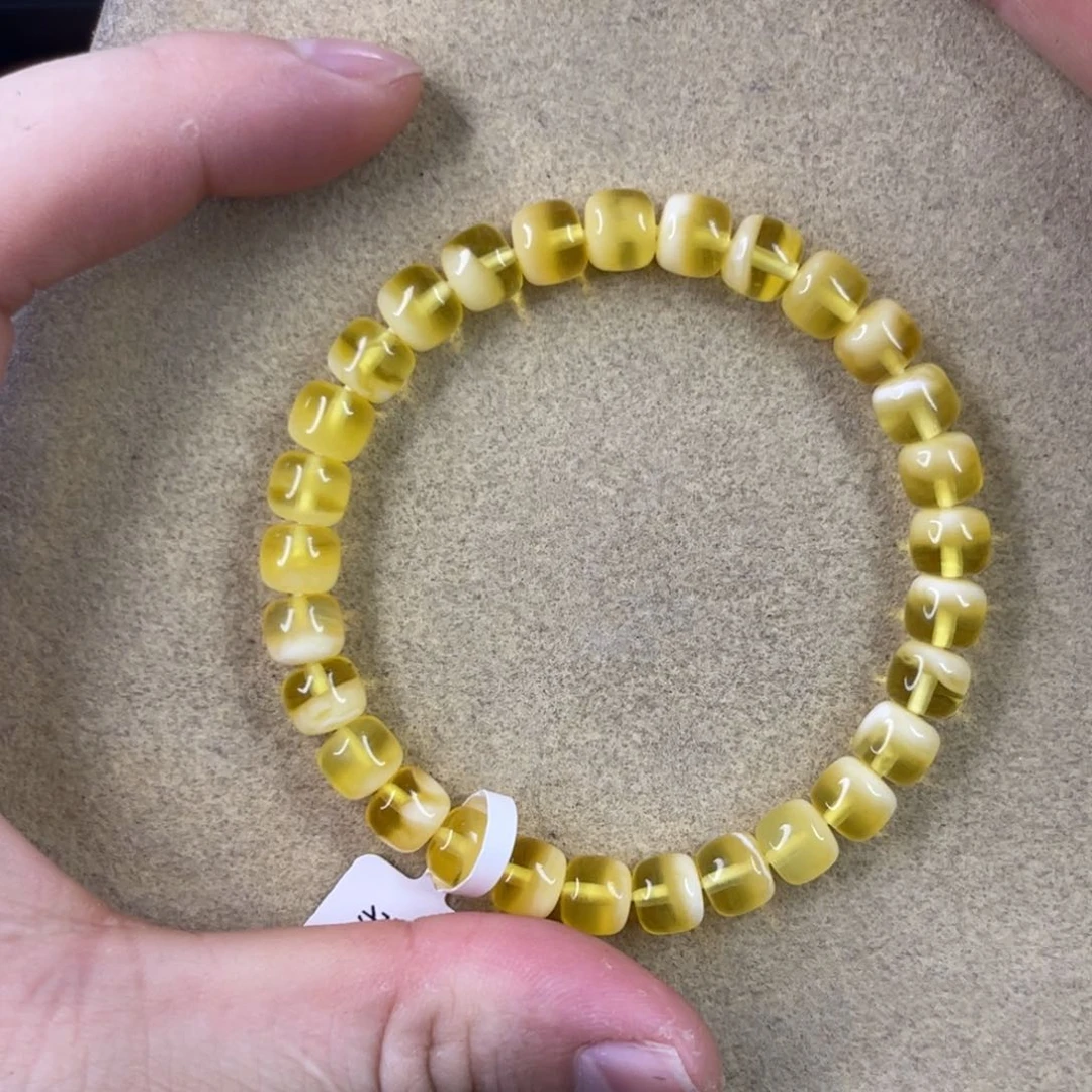 未镶嵌蜜蜡珠宝奇石7.5mm