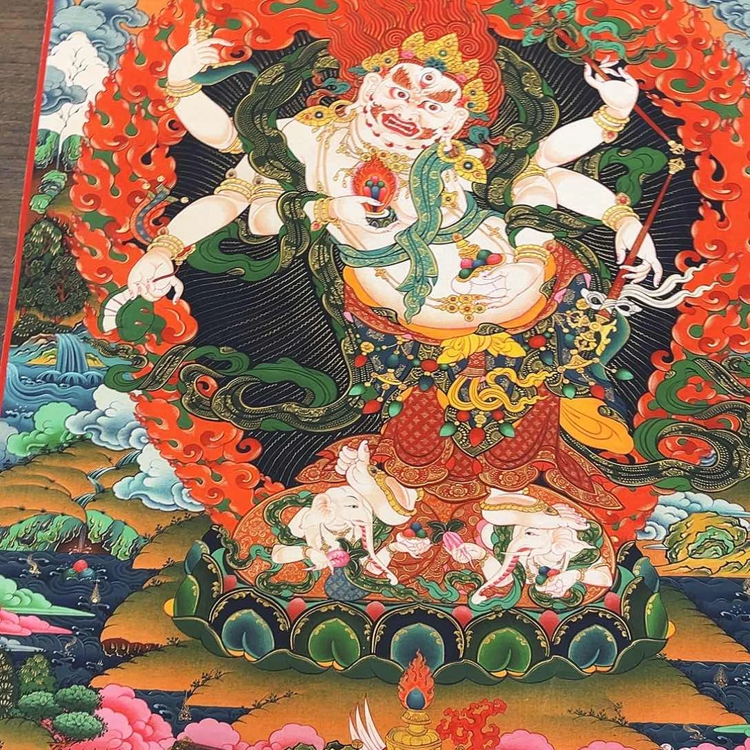 卷轴画唐卡精品原作