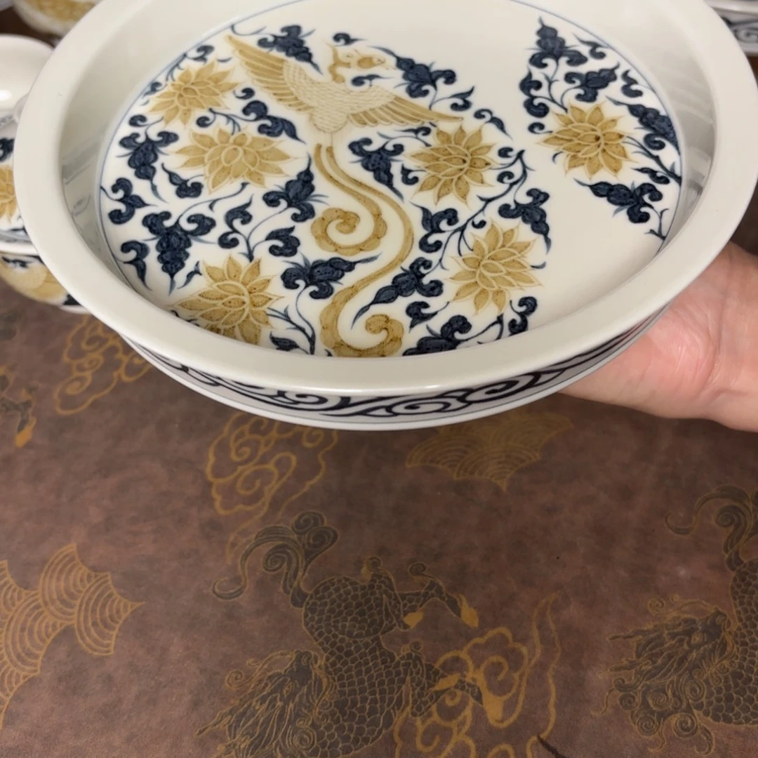 摆件景德镇手绘茶器