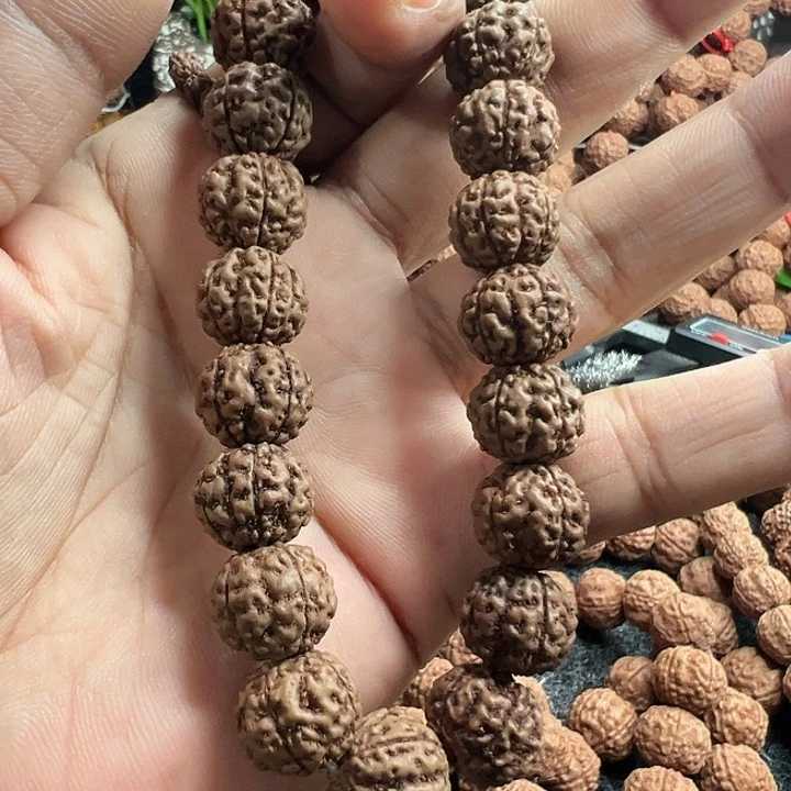 金刚菩提手串红皮跳跳龙手持单圈