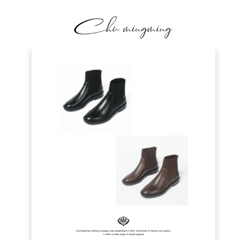 【CHU/2025SSNEW】原创设计平底袜靴 XZ181