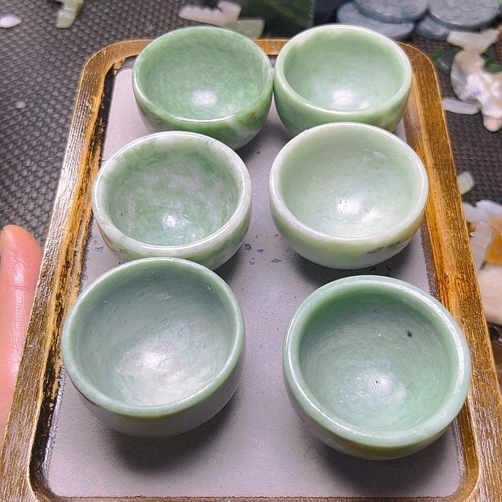 未镶嵌和田玉珠宝半成品1****一