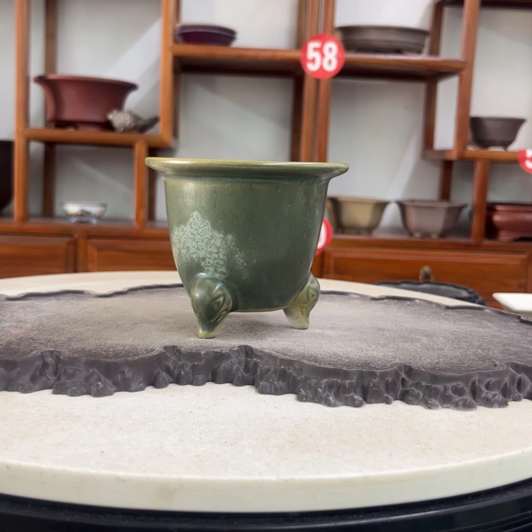 紫砂花盆瑕疵9/10.5。。