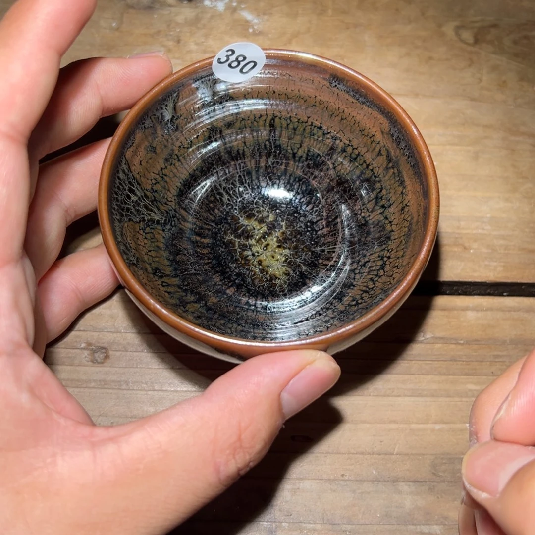 茶盏老表精选柴烧380