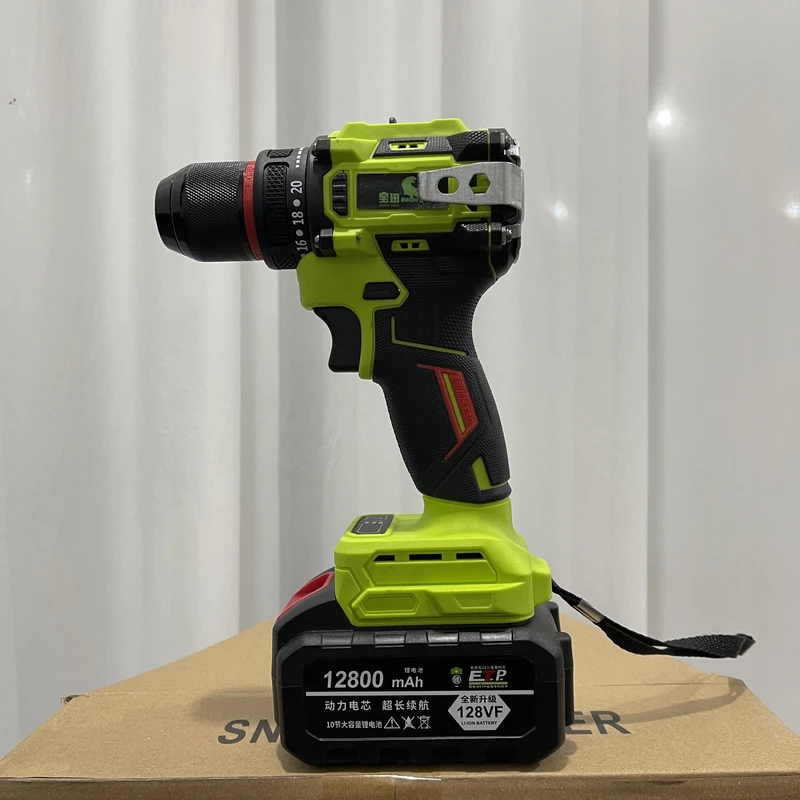 【一电一充】大钢炮大功率手电钻带敲击工业级