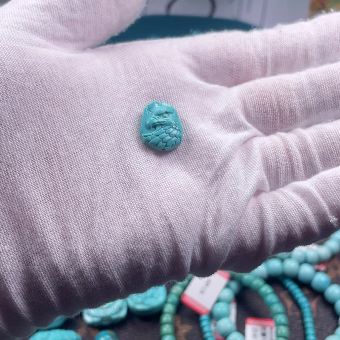 绿松石未镶嵌吊坠(不含链)
