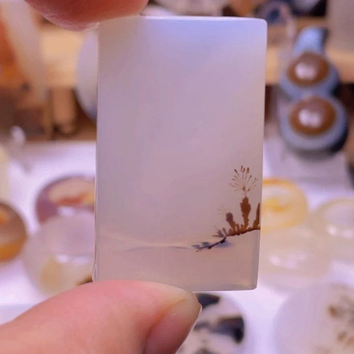 玛瑙/玉髓未镶嵌吊坠(不含链)