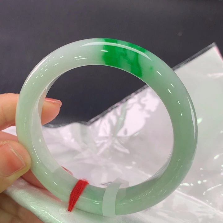 未镶嵌手镯翡翠正圈54