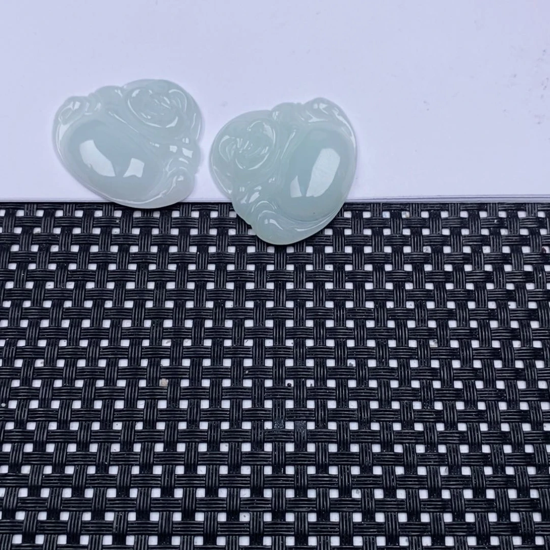 翡翠银S925镶嵌颈饰挂件