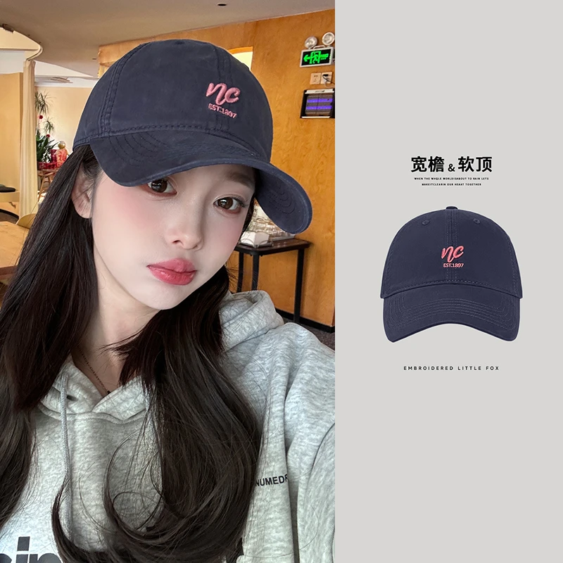 鸭舌帽简约棒球帽男女遮阳宝宝春夏软顶帽子夏季网红百搭女款男款