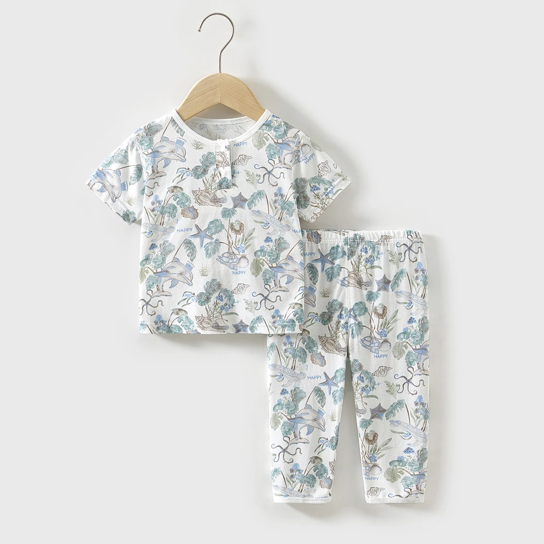 夏季新品海底日记套装连体