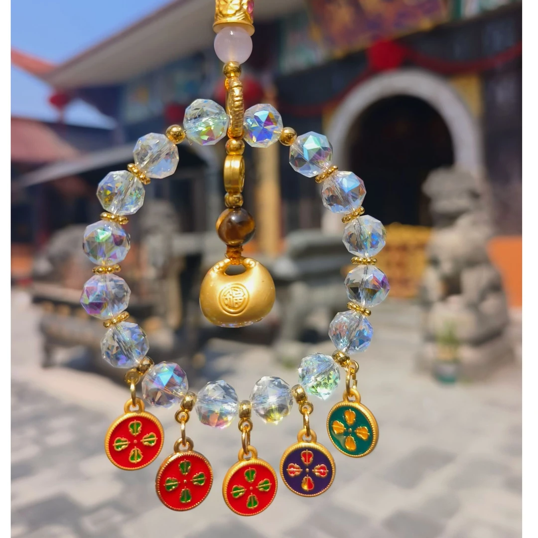 【五路财神】贵人指引财运亨通各路财气迎进你家门寓意好款式美车挂