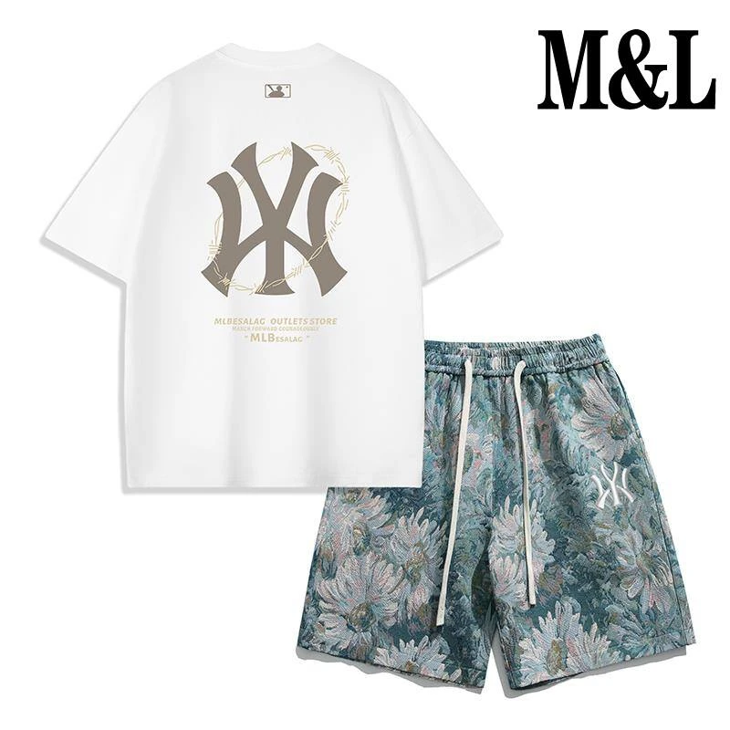 【澳门专柜正品】【奥莱专区】短袖t恤套装男女同款25夏季新款潮