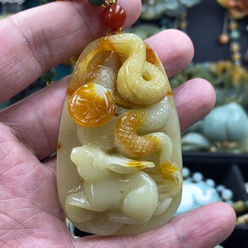 【闪购商品】未镶嵌岫玉吊坠