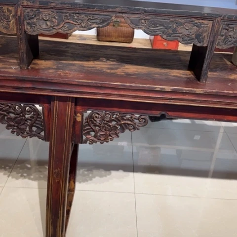 美***已有机玻璃老家具仿古老凳子