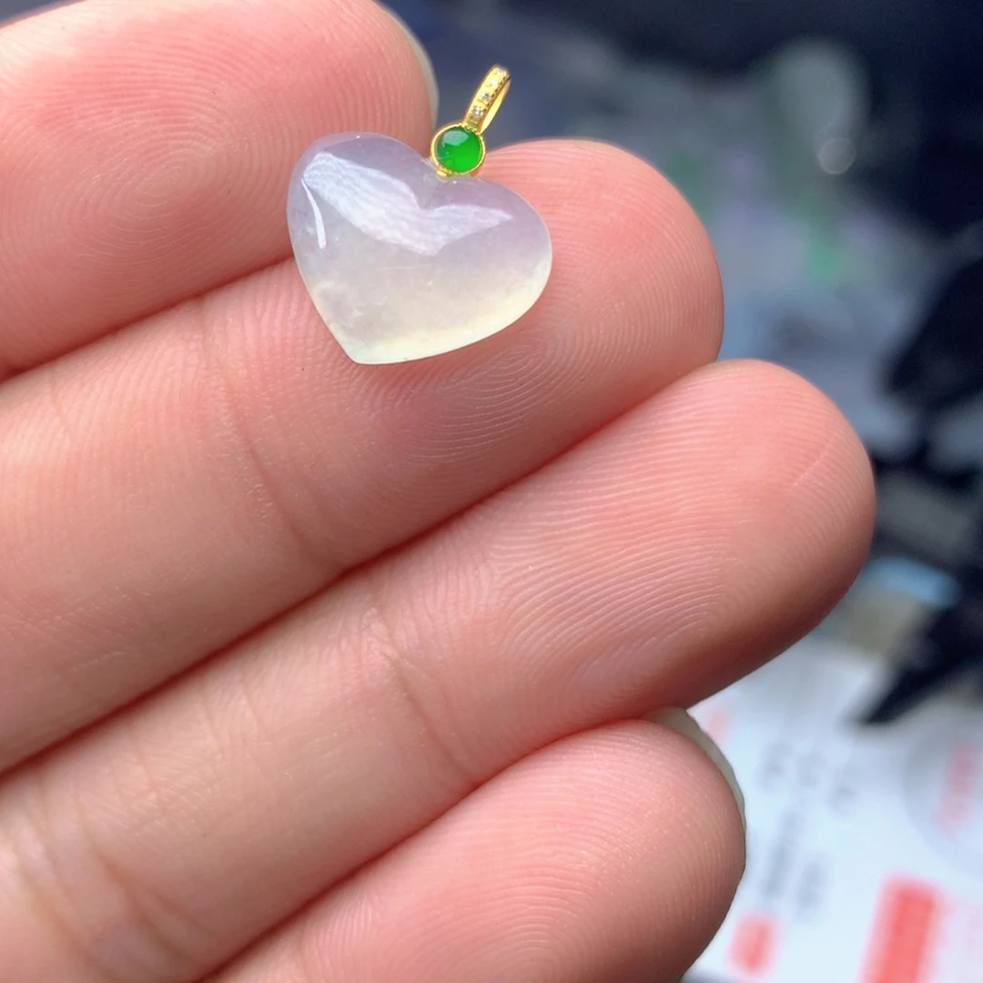 【闪购商品】颈饰18K金镶嵌翡翠翡翠